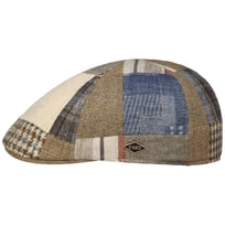 Patchwork Duck Flat Cap by JJ Hats - 579,00 kr