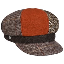 Patchwork Wool Newsboykasket by Lierys - 589,00 kr