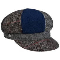 Patchwork Wool Newsboykasket by Lierys - 589,00 kr