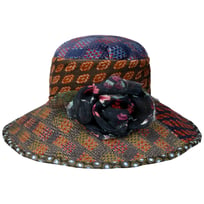 Pavelia Patchwork Bomuldshat by GREVI - 1669,00 kr