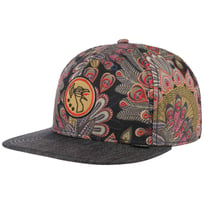 Peacock Flat Brim-hat by Djinns - 259,00 kr