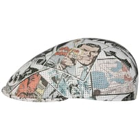 Perforated Comic Flat Cap by Lierys - 1249,00 kr