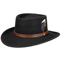 Petersham Gambler Uldhat by Stetson - 1109,00 kr