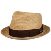 Printed Brim Player Raffiahat by Stetson - 589,00 kr