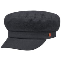 Seersucker Cotton Skipperkasket by Mayser - 749,00 kr