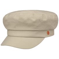 Seersucker Cotton Skipperkasket by Mayser - 749,00 kr