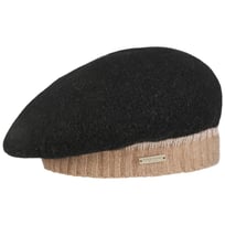 Shiny Stripe Baret i Filtet Uld by Seeberger - 389,00 kr