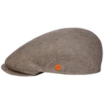Sidney Linen Stripes Flat Cap by Mayser - 839,00 kr