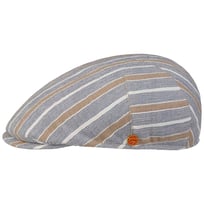 Sidney Stripes Cotton Flat Cap by Mayser - 759,00 kr