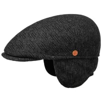 Sidney Wool Ear Flaps Flat Cap by Mayser - 1249,00 kr