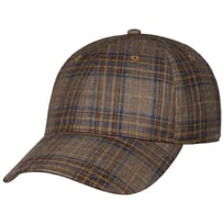 Silk Mix Check Kasket by Stetson - 739,00 kr