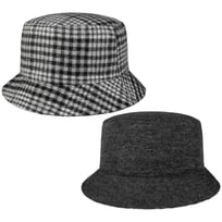 Small Checks Bucket Vendbar Hat by Lipodo - 179,00 kr
