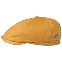 Soft Cotton 6 Panel Flat Cap by Stetson - 739,00 kr