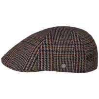 Spickard Wool Glencheck Flat Cap by Lierys - 589,00 kr