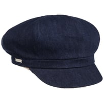 Stiva Denim Newsboykasket by Seeberger - 419,00 kr