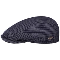 Striped Herringbone Driver Flat Cap by JJ Hats - 999,00 kr