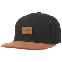 Suede 6 Panel Snapback Cap by Reell - 299,00 kr