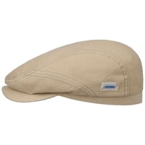 Sustainable Cotton Driver Flat Cap by Stetson - 619,00 kr