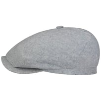 Sustainable Hanover 6 Panel Flat Cap by Stetson - 775,00 kr