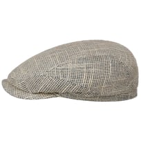 Sustainable Linen Mix Driver Flat Cap by Stetson - 669,00 kr