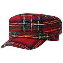 Tartan Plaid Skipperkasket by Lipodo - 259,00 kr