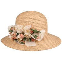 Telina Raffiahat med Blomster by Lierys - 829,00 kr