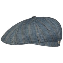 Tesrick Stripe Linned Flat Cap by Stetson - 889,00 kr