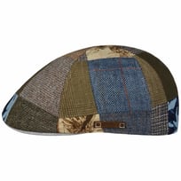 Texas Barista Patchwork Flat Cap by Stetson - 739,00 kr