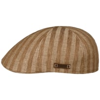 Texas Coffee Dyed Barista Flat Cap by Stetson - 739,00 kr