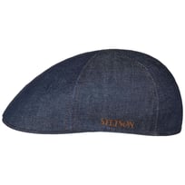 Texas Pure Denim Sustainable Flat Cap by Stetson - 589,00 kr