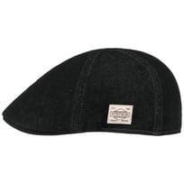 Texas Robust Denim Flat Cap by Stetson - 589,00 kr