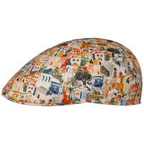 Texas Village Print Flat Cap by Stetson - 589,00 kr