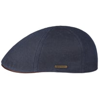 Texas Waxed Denim Flat Cap by Stetson - 669,00 kr