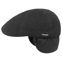 Texas Wool �rebeskyttelse Flat Cap by Stetson - 669,00 kr