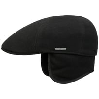 Texas Wool �rebeskyttelse Flat Cap by Stetson - 669,00 kr