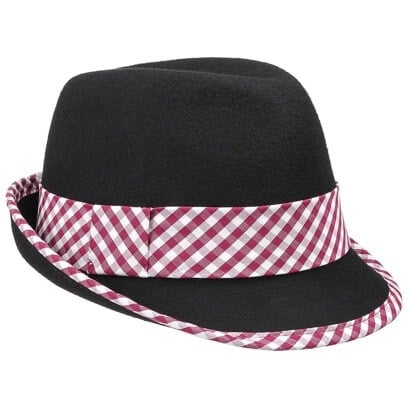 Traditionel Hat for Kvinder med Ternet B�nd - 349,00 kr