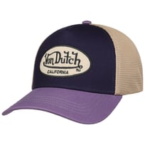 Tricolour Oval Logo Kasket by Von Dutch - 299,00 kr