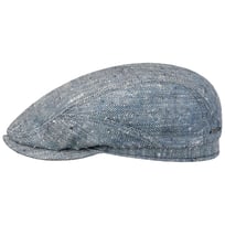 Tweed Herringbone Driver Flat Cap by Stetson - 1259,00 kr