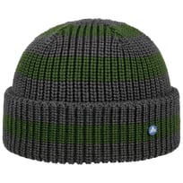 Twotone Stripes Beanie by Hammaburg - 419,00 kr