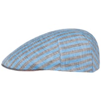 Twotone Stripes Flat Cap by Alfonso D�Este - 669,00 kr
