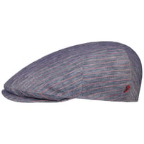Twotone Stripes Linned Flat Cap by Alfonso D�Este - 529,00 kr