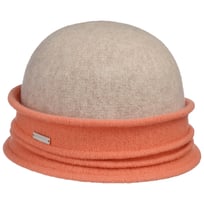 Twotone Woolmark Cloche Hat by Seeberger - 839,00 kr