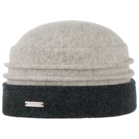 Twotone Woolmark Hue i Filtet Uld by Seeberger - 839,00 kr