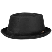 Uld Pork Pie Hat by Stetson - 620,00 kr