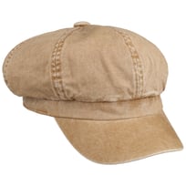 Uni Washed Cotton Newsboykasket by Lipodo - 259,00 kr