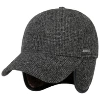 Vilson Uld Kasket med �reklapper by Stetson - 589,00 kr