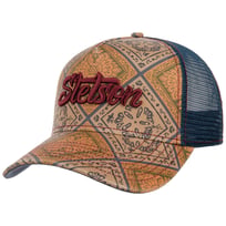 Vintage Print Truckerkasket by Stetson - 369,00 kr