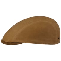 Waxed Cotton WR Ivy Flat Cap by Stetson - 620,00 kr