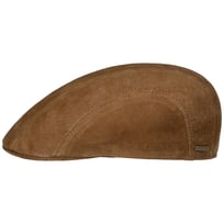 Waxed Pigskin Ivy Flat Cap by Stetson - 1109,00 kr