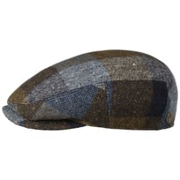 Wool Check Driver Flat Cap by Balmoral - 829,00 kr